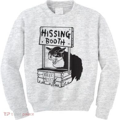 Cat Hissing Booth Free Hisses Kids Sweatshirt