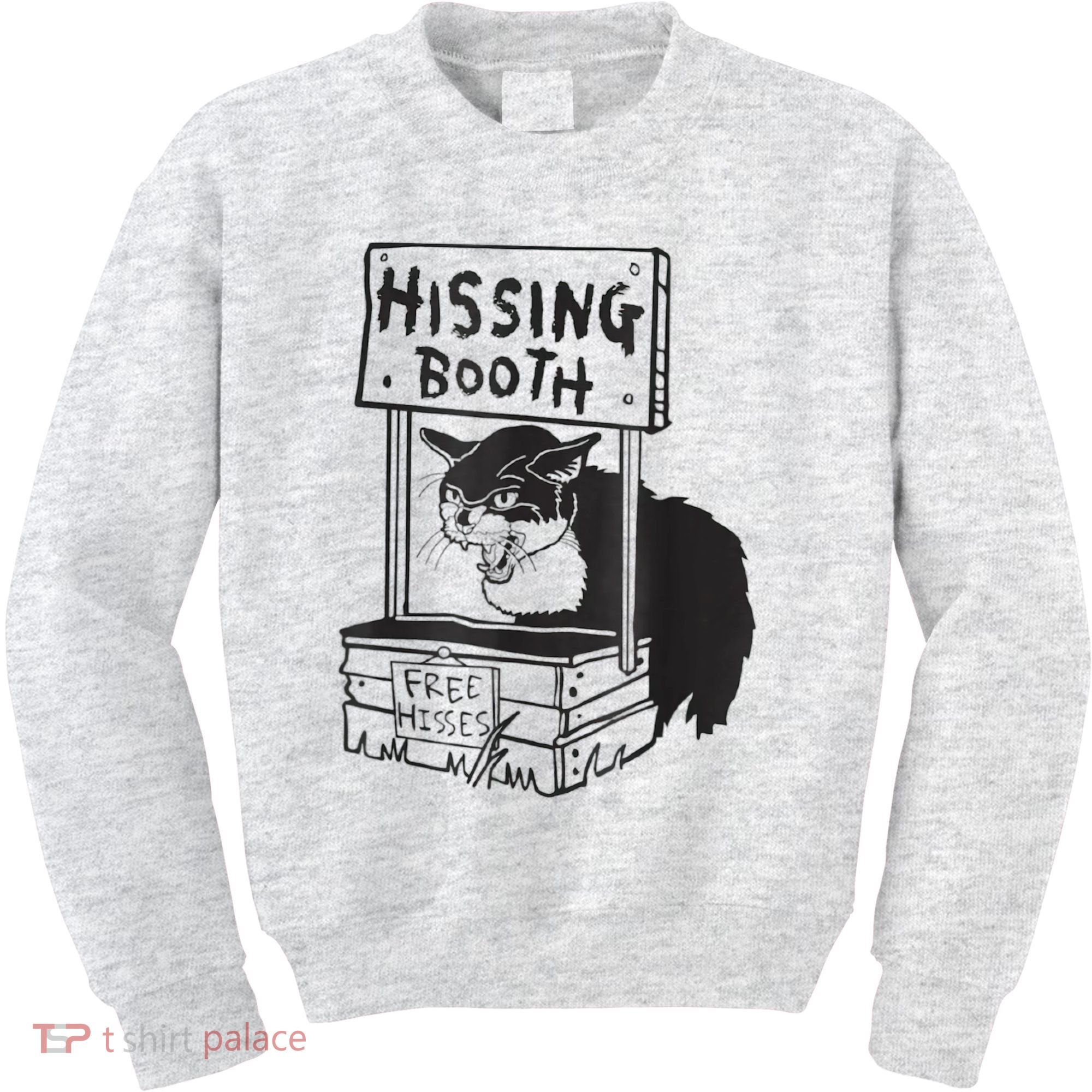 Cat Hissing Booth Free Hisses Kids Sweatshirt