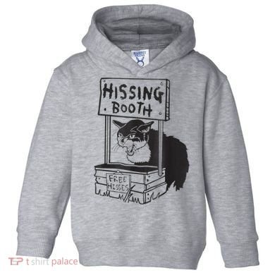 Cat Hissing Booth Free Hisses Toddler Hoodie