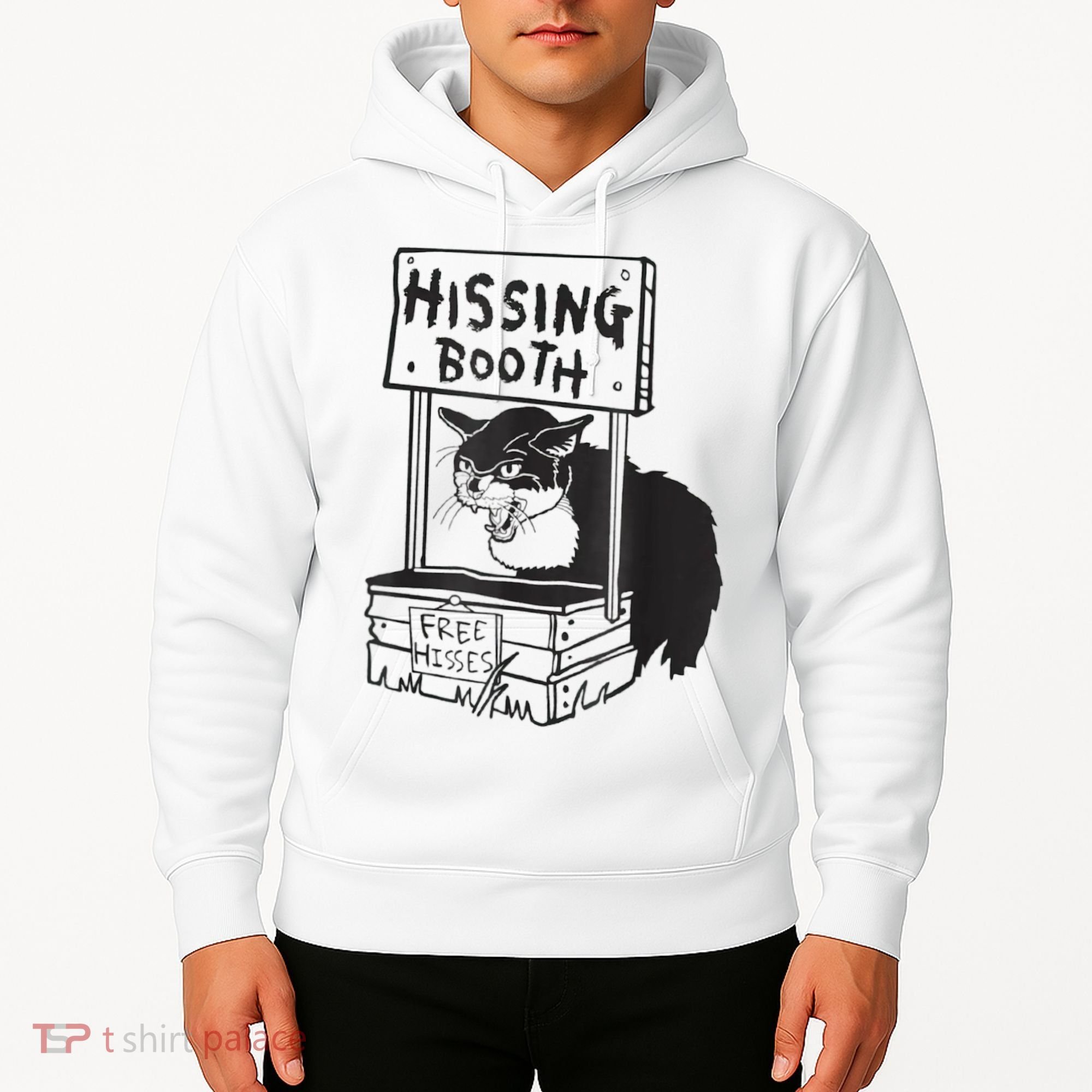 Cat Hissing Booth Free Hisses Hoodie