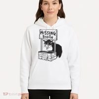 Cat Hissing Booth Free Hisses Hoodie thumb 5