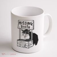Cat Hissing Booth Free Hisses Coffee Mug thumb 1