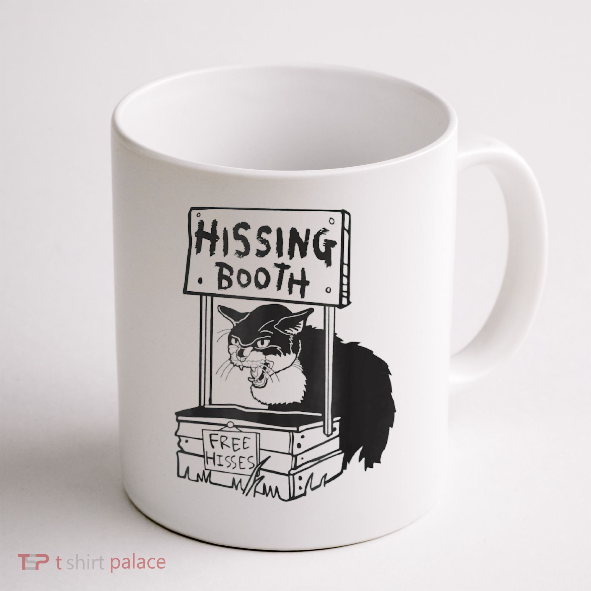 Cat Hissing Booth Free Hisses Coffee Mug