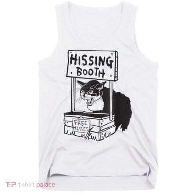 Cat Hissing Booth Free Hisses Tank Top