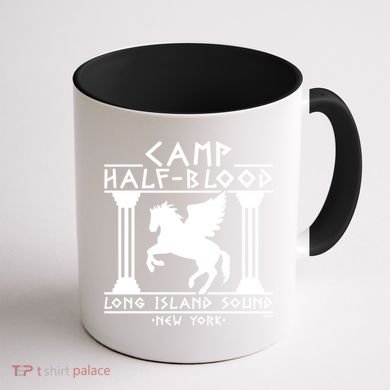 Camp Half Blood Long Island Coffee Mug back