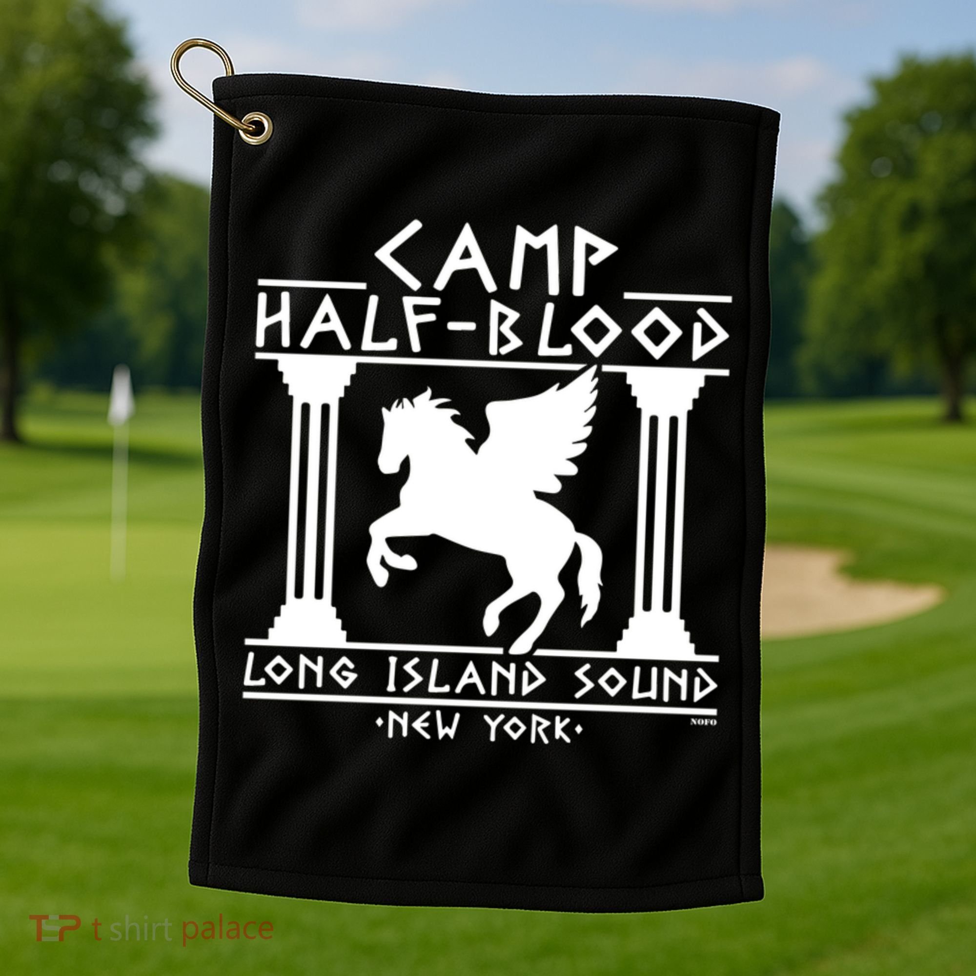 Camp Half Blood Long Island Golf Towel