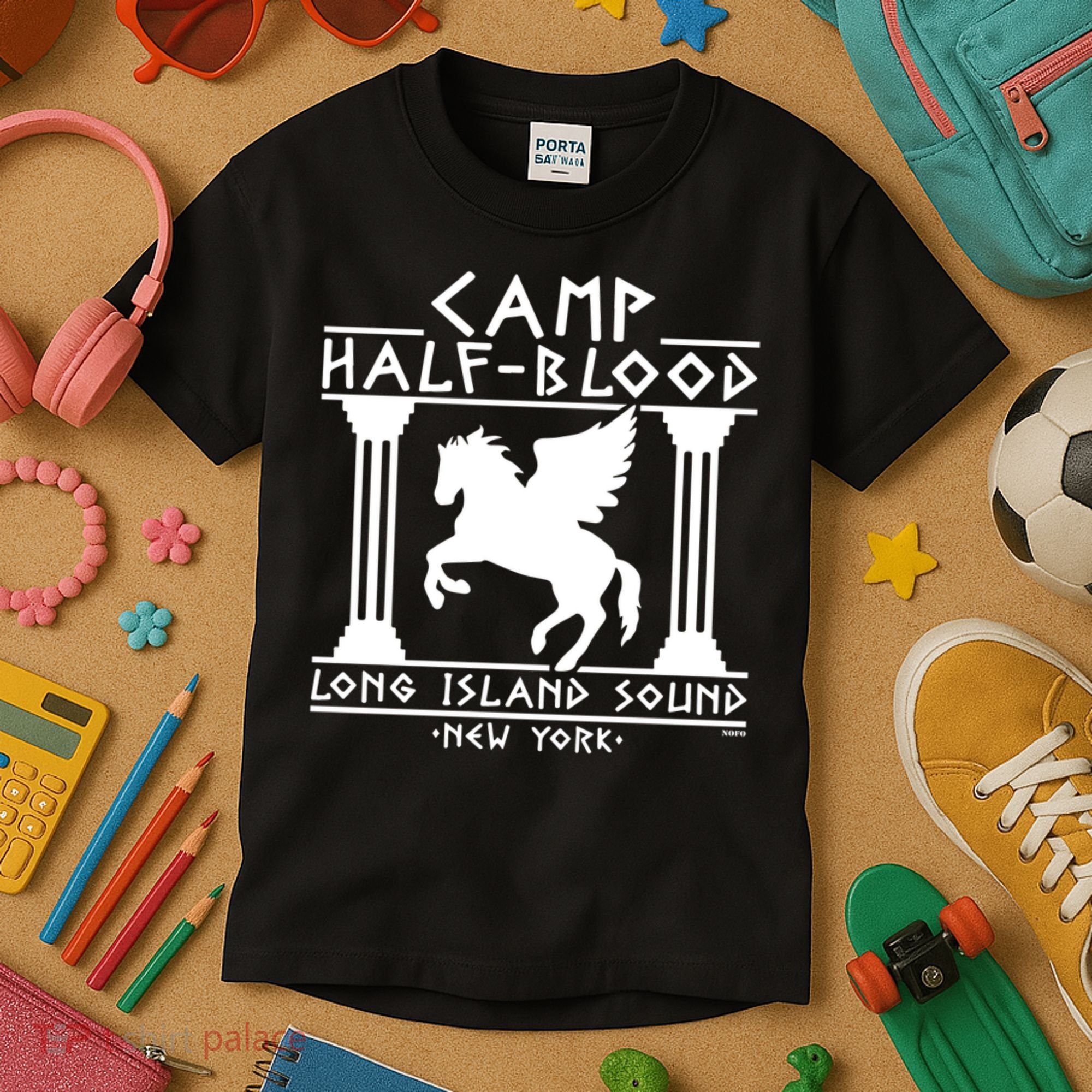 Camp Half Blood Long Island Kids T-Shirt