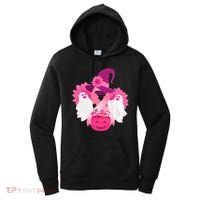 Cute Halloween Breast Cancer Awareness Women's Hoodie thumb 0