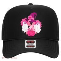 Cute Halloween Breast Cancer Awareness Hat thumb 0