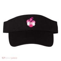 Cute Halloween Breast Cancer Awareness Visor thumb 0