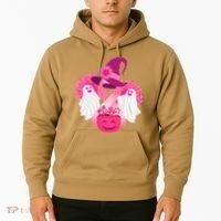 Cute Halloween Breast Cancer Awareness Hoodie thumb 2