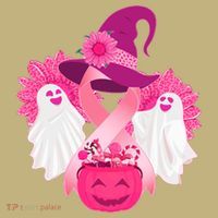 Cute Halloween Breast Cancer Awareness Hoodie thumb 7
