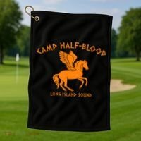 Camp Half Blood Percy Jackson Golf Towel thumb 1