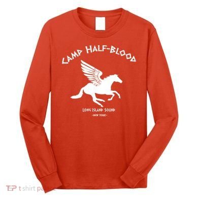 Camp Half Blood Percy Jackson Long Sleeve Shirt