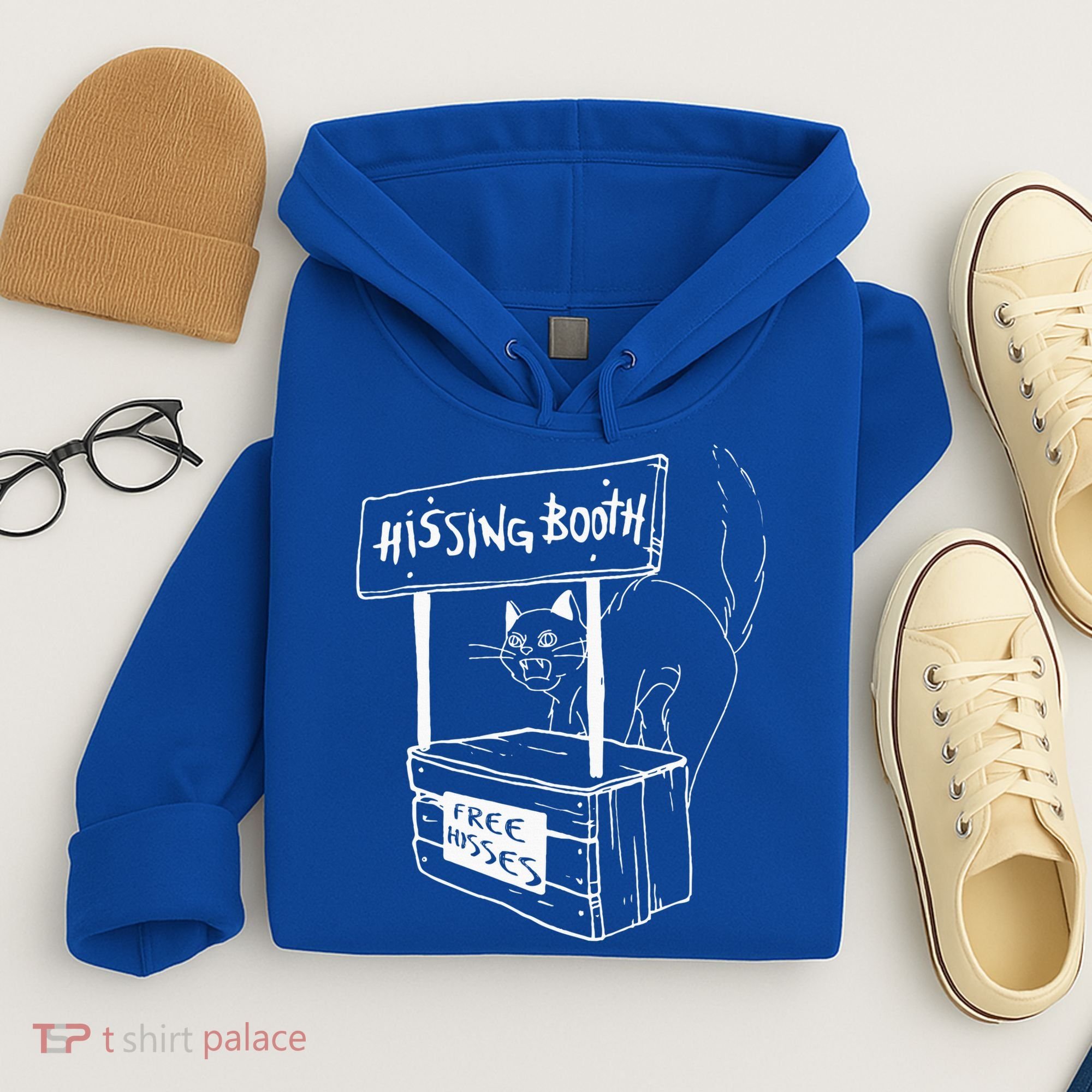 Cat Hissing Booth Free Hisses Memes For Cat Lovers Hoodie