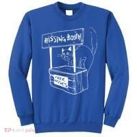 Cat Hissing Booth Free Hisses Memes For Cat Lovers Sweatshirt thumb 0