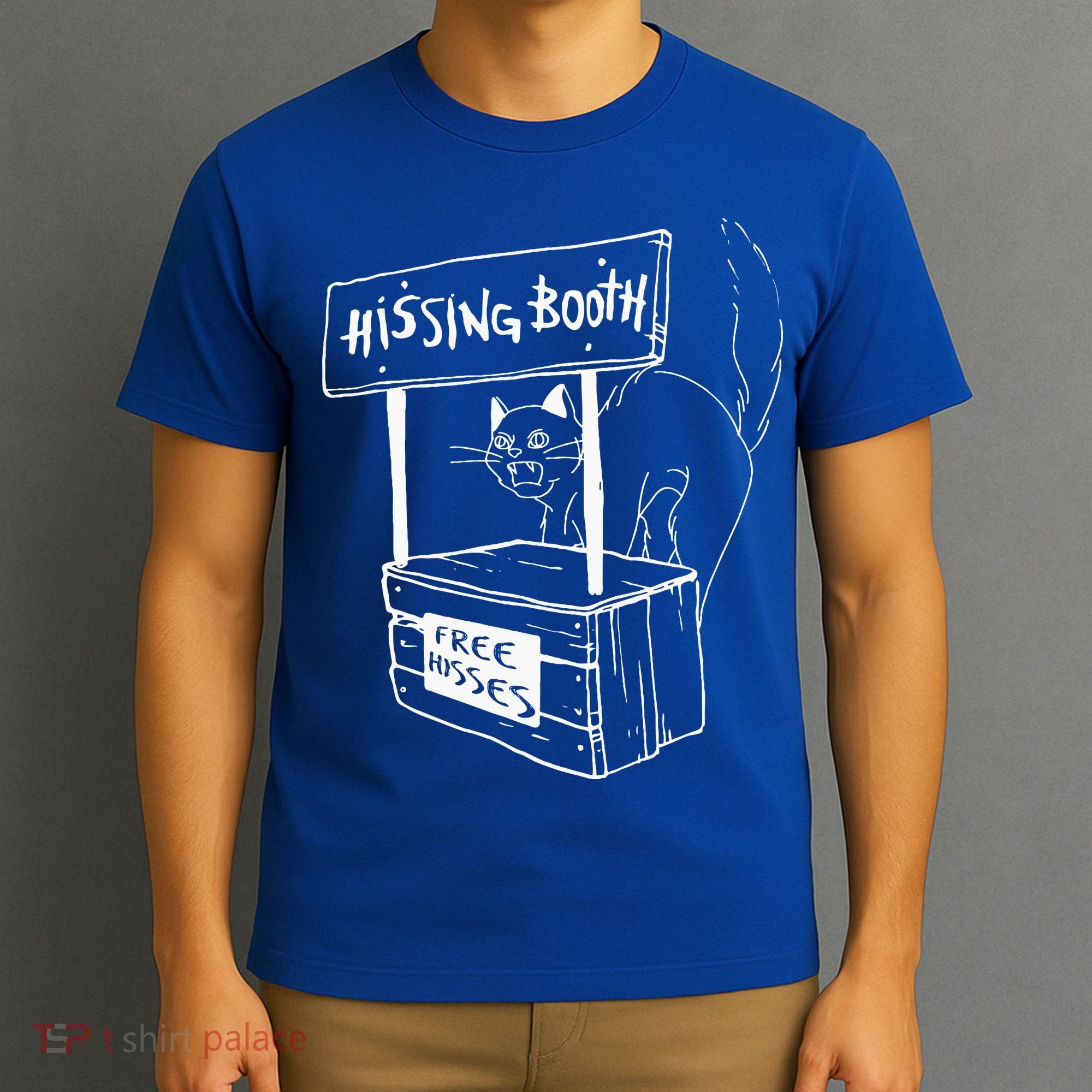 Cat Hissing Booth Free Hisses Memes For Cat Lovers T-Shirt