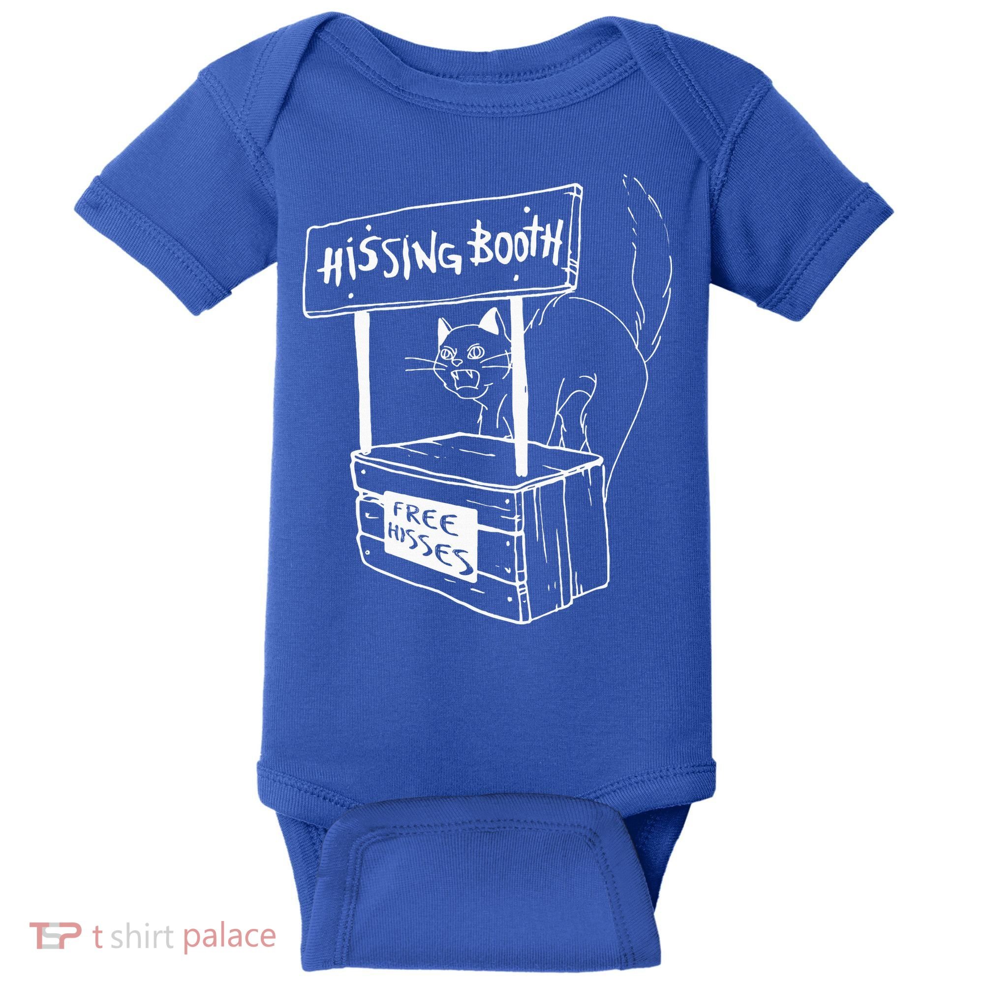 Cat Hissing Booth Free Hisses Memes For Cat Lovers Baby Bodysuit
