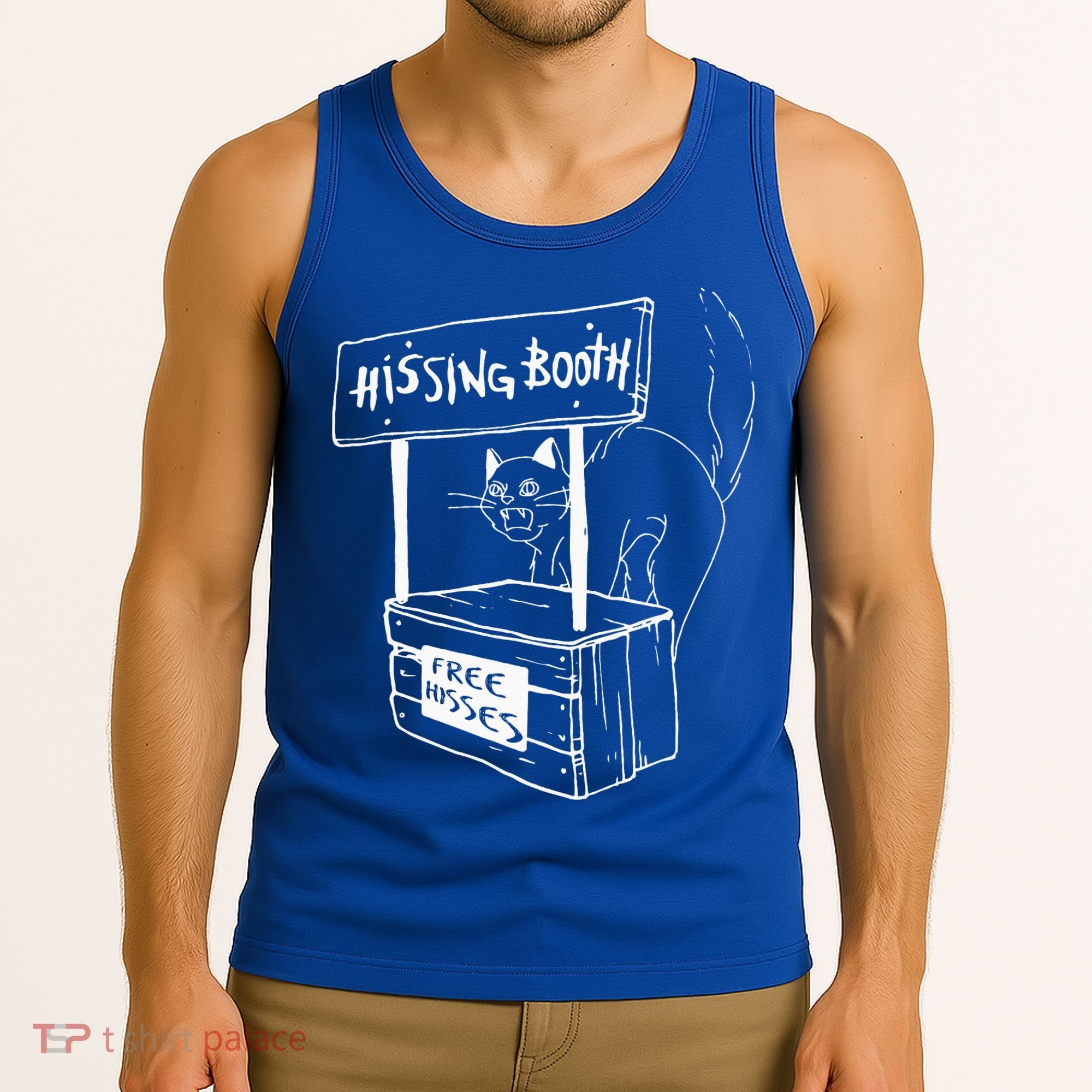 Cat Hissing Booth Free Hisses Memes For Cat Lovers Tank Top