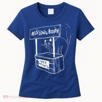 Cat Hissing Booth Free Hisses Memes For Cat Lovers Women's T-Shirt thumb 0