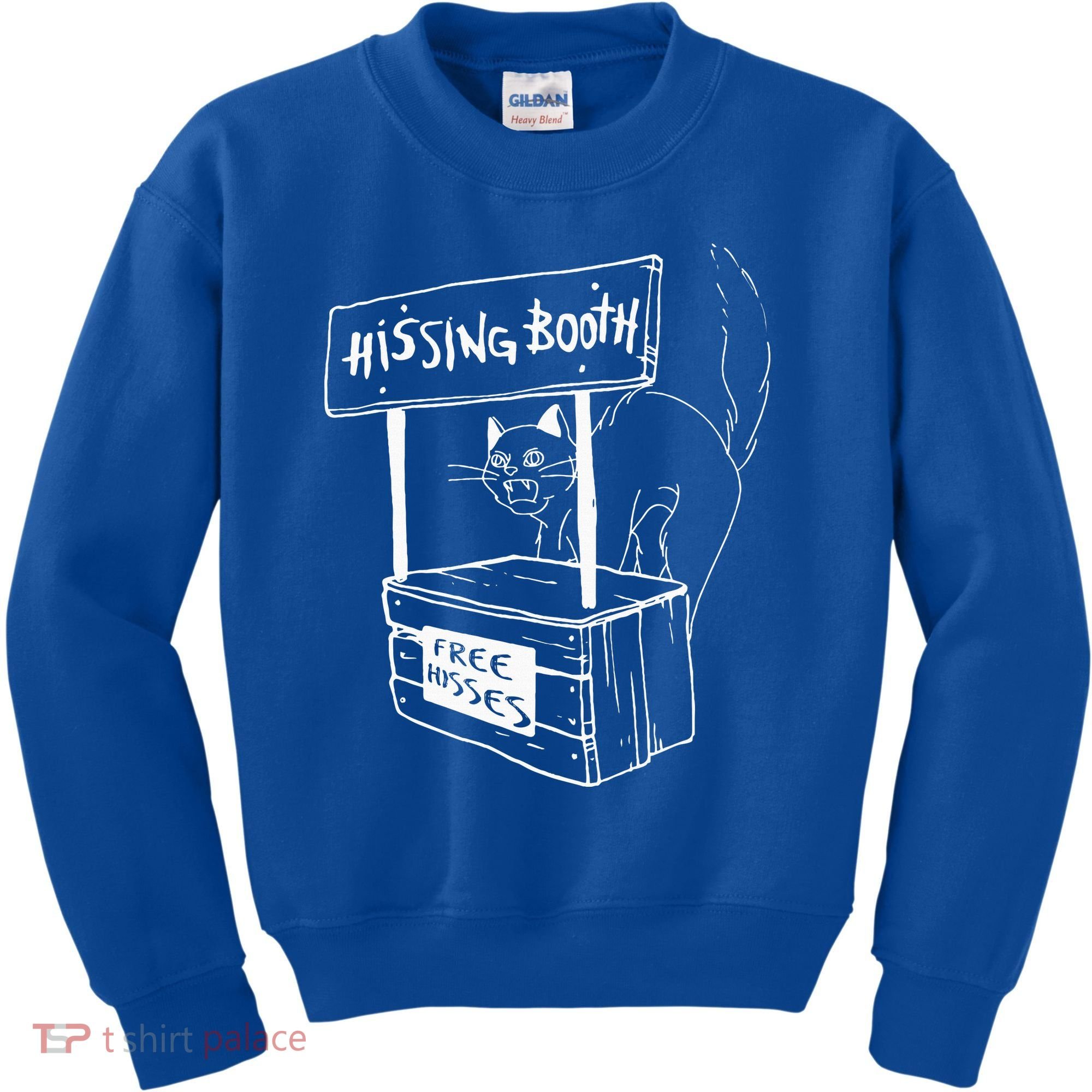 Cat Hissing Booth Free Hisses Memes For Cat Lovers Kids Sweatshirt