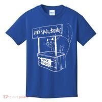 Cat Hissing Booth Free Hisses Memes For Cat Lovers Kids T-Shirt thumb 0
