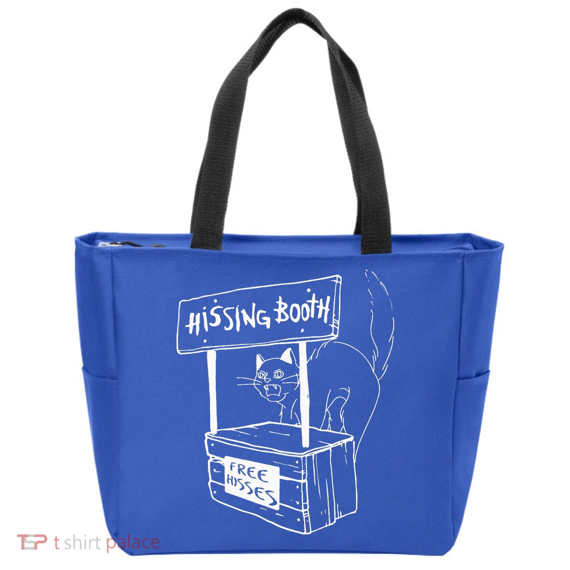 Cat Hissing Booth Free Hisses Memes For Cat Lovers Tote Bag