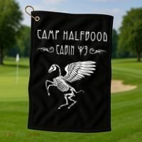 Camp Half blood Cabin Hades Lover Golf Towel thumb 1