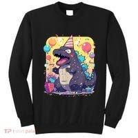 Cute Happy Birthday Japanese Kaiju Monster Epic Party Sweatshirt thumb 0