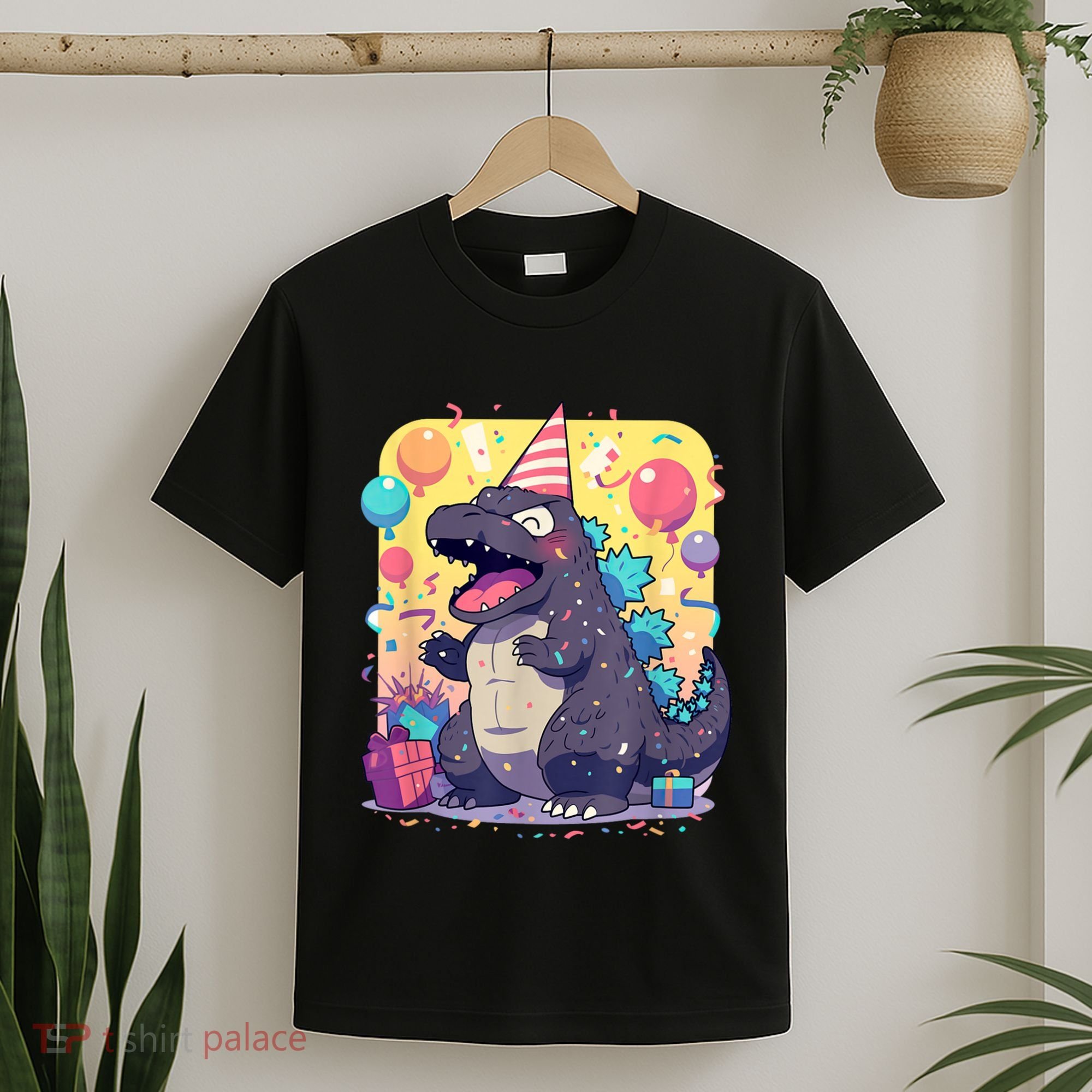 Cute Happy Birthday Japanese Kaiju Monster Epic Party T-Shirt