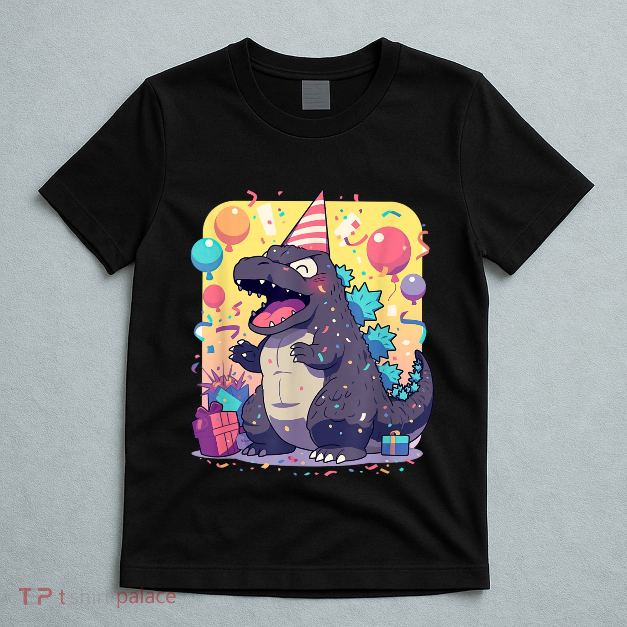 Cute Happy Birthday Japanese Kaiju Monster Epic Party T-Shirt
