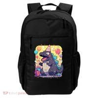 Cute Happy Birthday Japanese Kaiju Monster Epic Party Backpack thumb 0