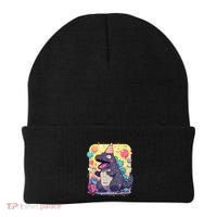 Cute Happy Birthday Japanese Kaiju Monster Epic Party Beanie thumb 0