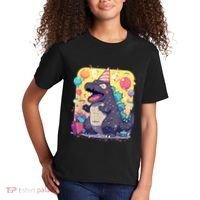 Cute Happy Birthday Japanese Kaiju Monster Epic Party Kids T-Shirt thumb 2