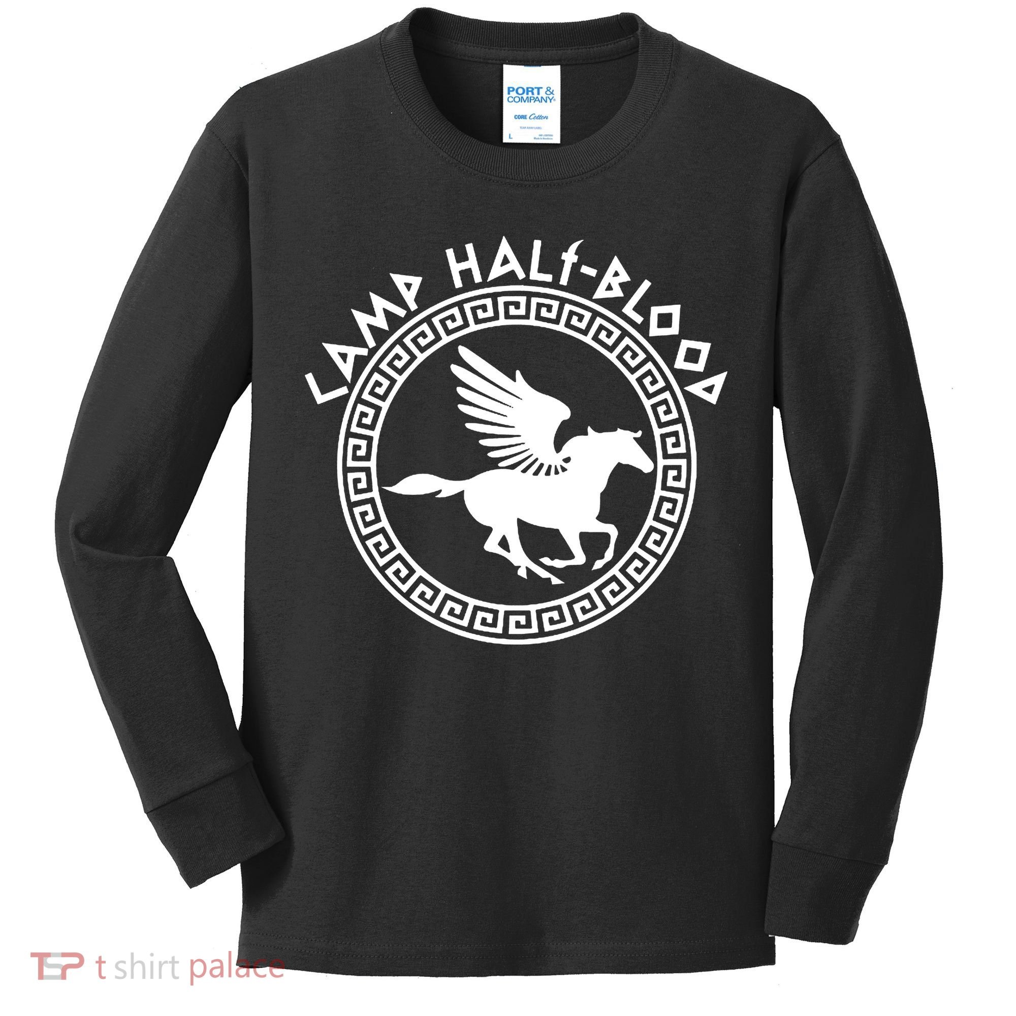 Camp Half Blood Olympian Training Game Kids Long Sleeve Shirt