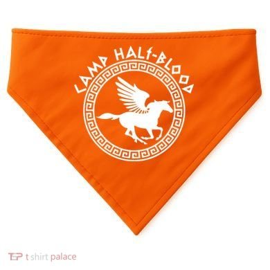 Camp Half Blood Olympian Training Game USA-Made Doggie Bandana