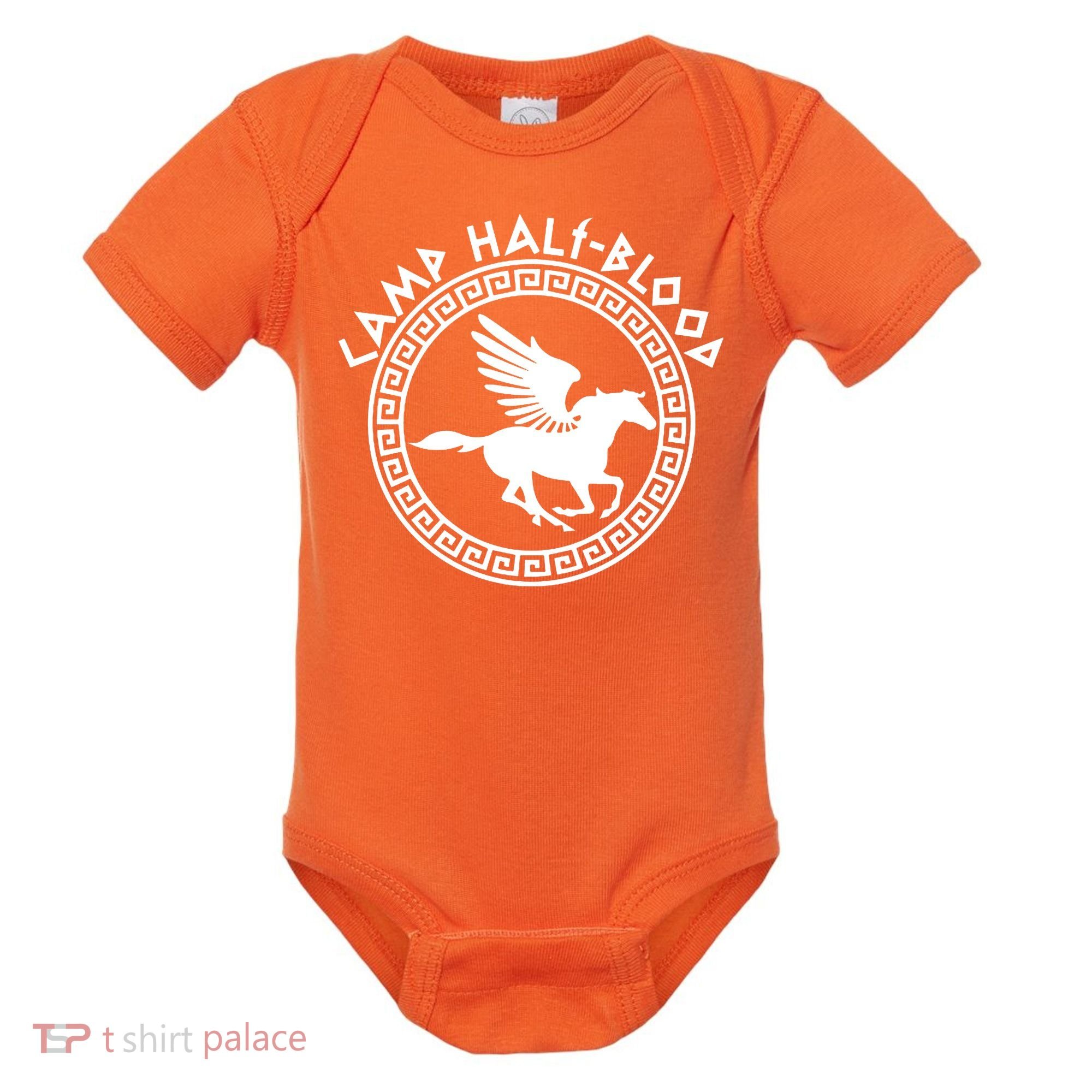 Camp Half Blood Olympian Training Game Baby Bodysuit