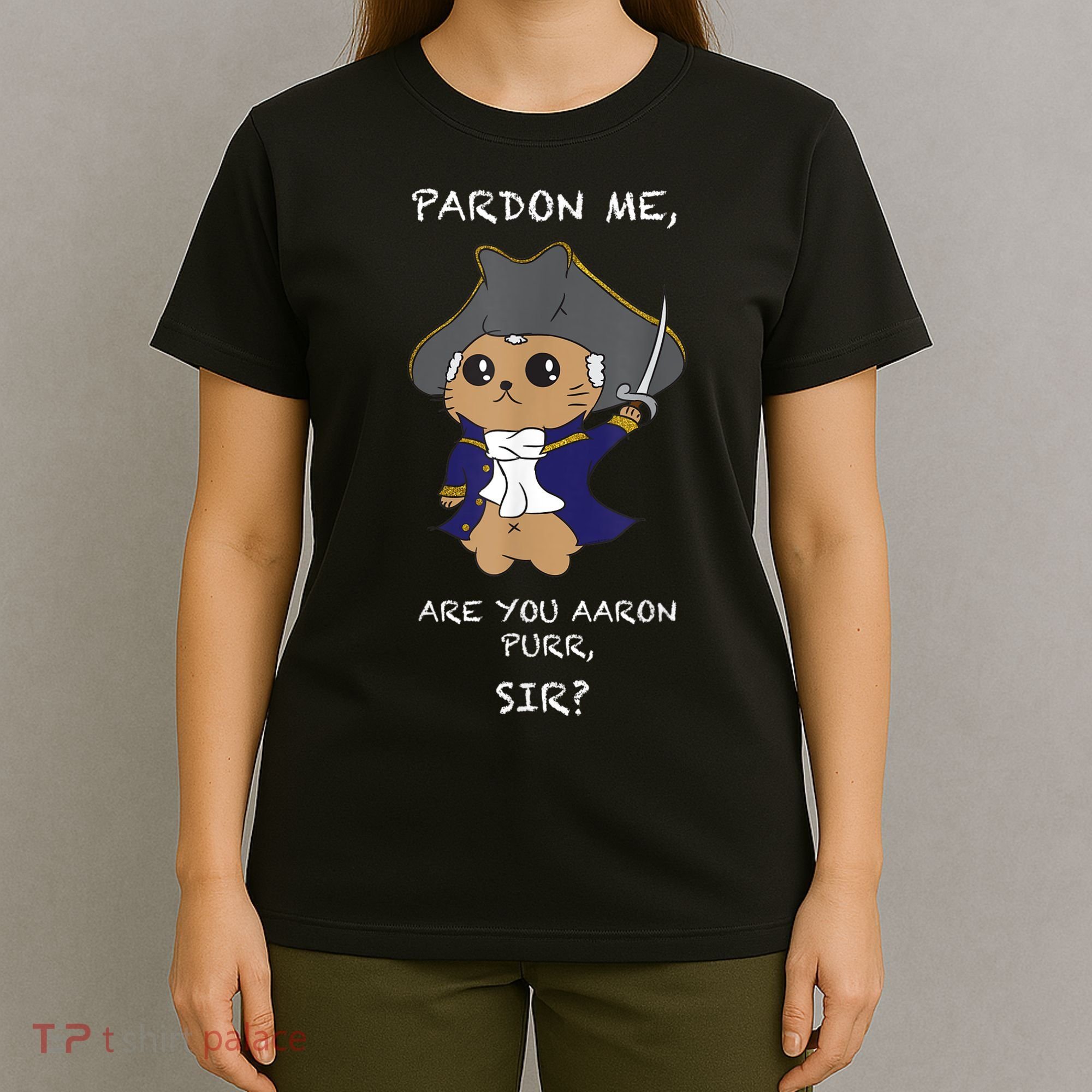 Cute Hamilton Cat T-Shirt