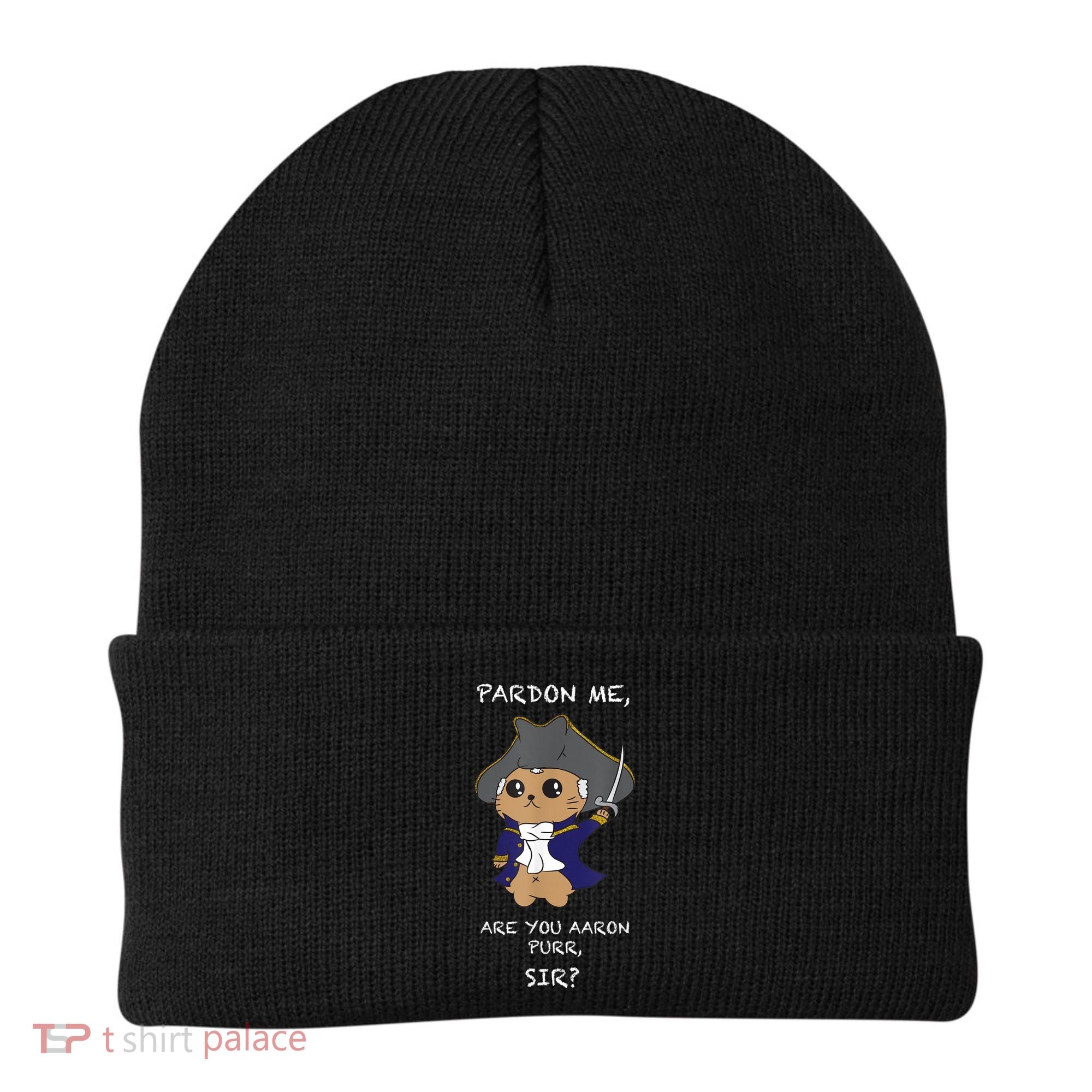 Cute Hamilton Cat Beanie