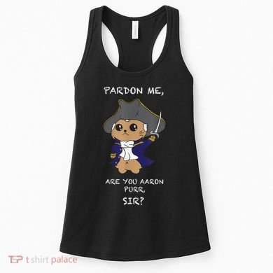 Cute Hamilton Cat Women's Tank Top