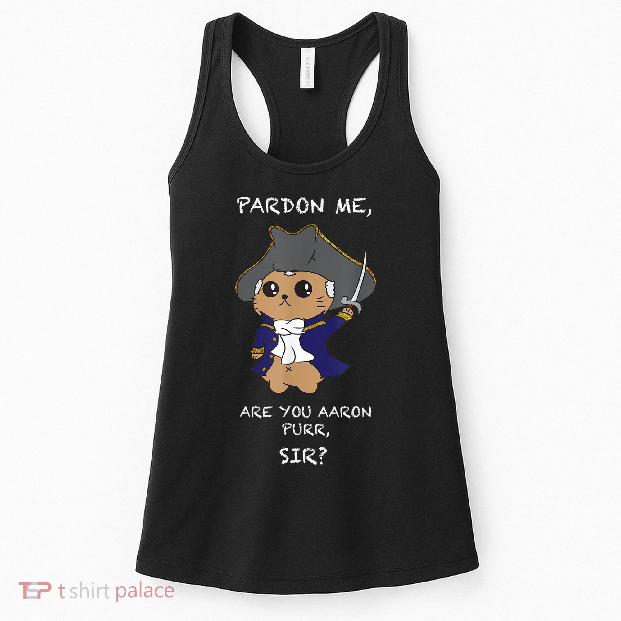 Cute Hamilton Cat Women's Tank Top