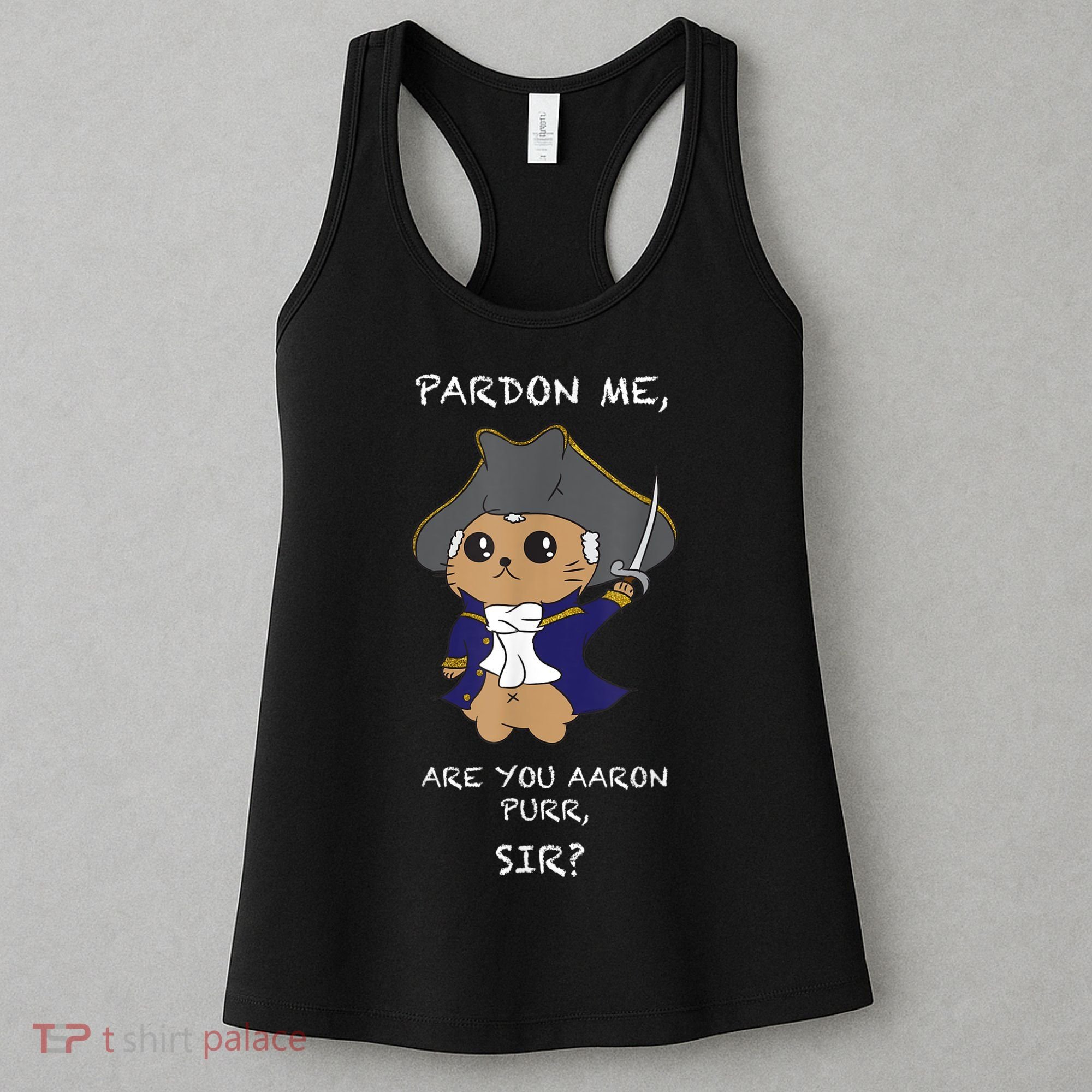 Cute Hamilton Cat Women's Tank Top