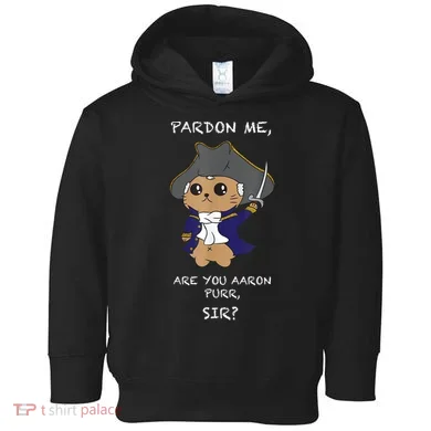 Cute Hamilton Cat Toddler Hoodie