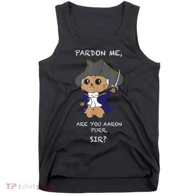 Cute Hamilton Cat Tank Top
