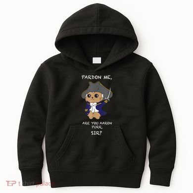 Cute Hamilton Cat Kids Hoodie