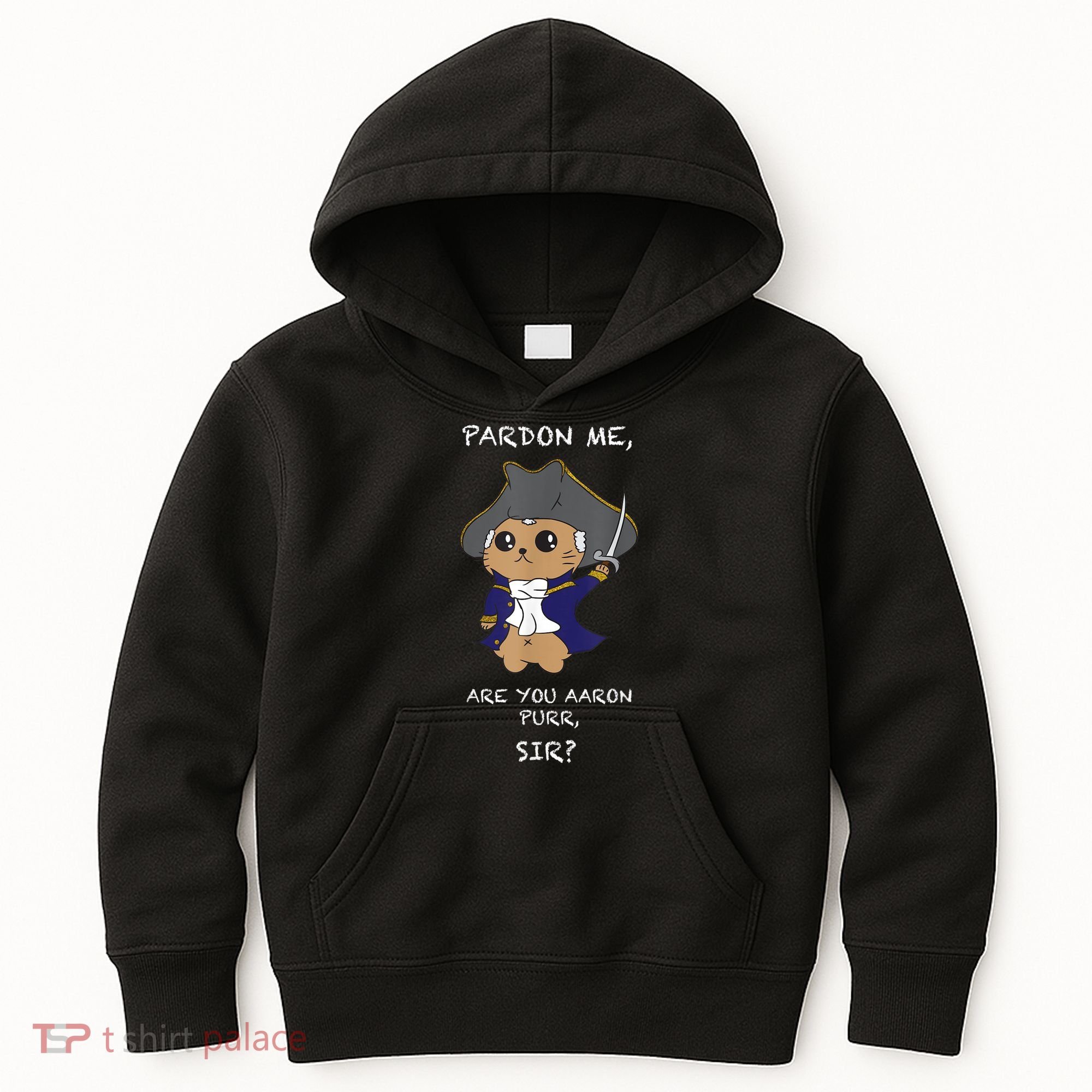 Cute Hamilton Cat Kids Hoodie