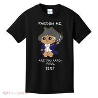 Cute Hamilton Cat Kids T-Shirt thumb 0