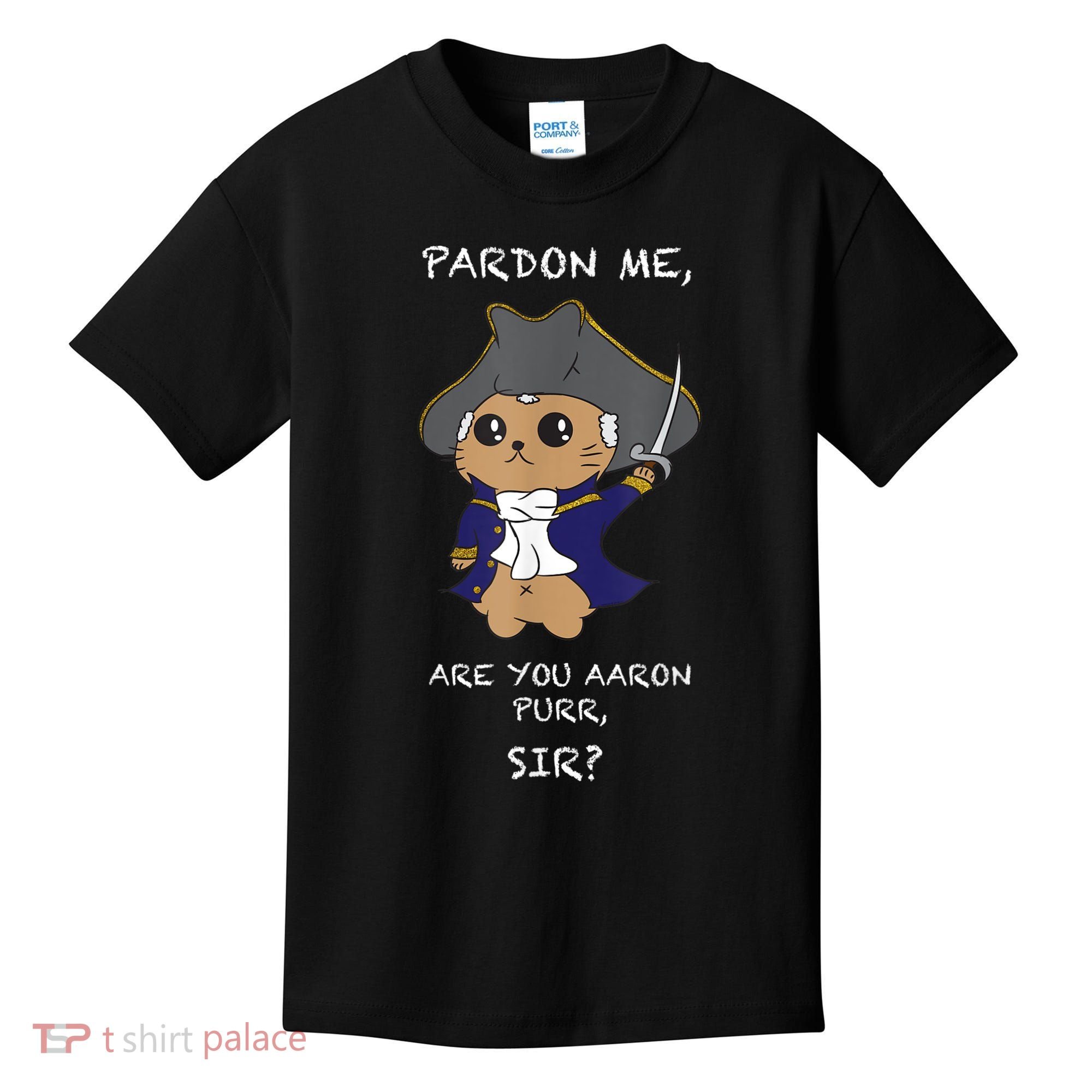 Cute Hamilton Cat Kids T-Shirt