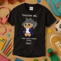 Cute Hamilton Cat Kids T-Shirt thumb 3