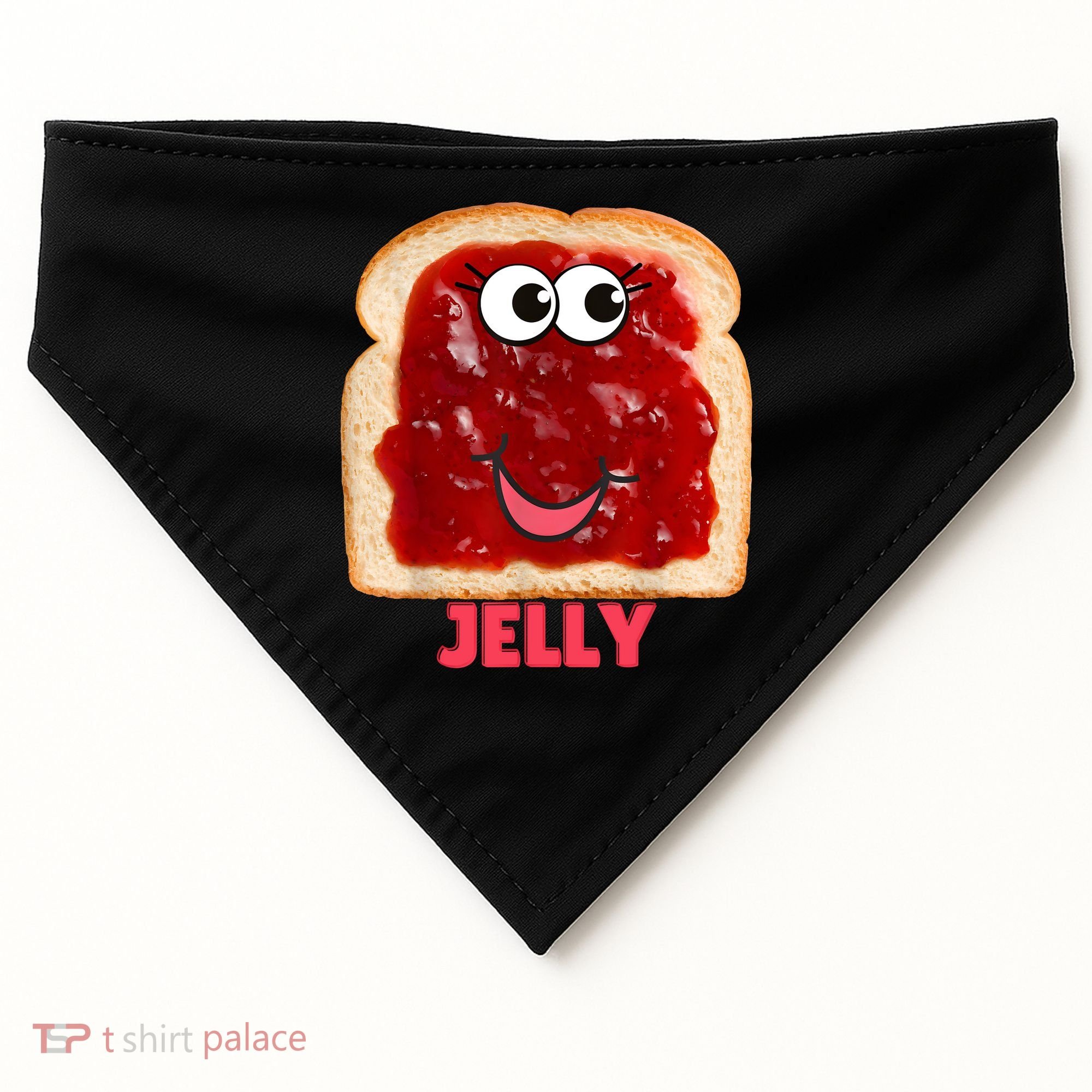 Couples Halloween Costumes For Adults Peanut Butter Jelly USA-Made Doggie Bandana